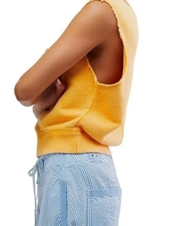 We The Free So Easy Muscle Tank in California Poppy - Picture 3 of 6